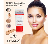 Load image into Gallery viewer, Phoera Natural Look Velvety Foundation 30ml – 1 or 2 Pack – Free UK Delivery
