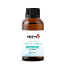 Load image into Gallery viewer, Infinitive Beauty 'Rise & Shine' Extra Strength Extra Fresh Tooth and Gum Oil - 15ml & 30ml