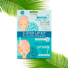 Load image into Gallery viewer, Derma V10 2-Step Lip Kit – Exfoliating Scrub & Hydrating Mask - Free UK Delivery