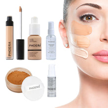 Load image into Gallery viewer, Phoera Bundle 5 - 5pc Makeup Kit