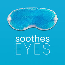 Load image into Gallery viewer, Glamza Heating & Cooling Gel Bead Eye Mask with Optional Hot Water Bottle Free Delivery on All Orders!