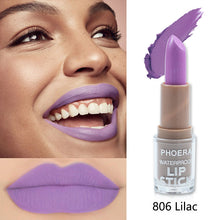 Load image into Gallery viewer, PHOERA Velvety Matte Waterproof Lipsticks