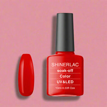 Load image into Gallery viewer, Shinerlac by Bluesky – Soak Off UV & LED Gel Nail Polish (10ml)
