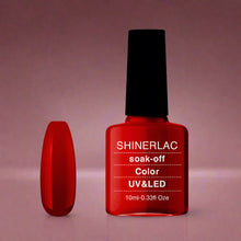 Load image into Gallery viewer, Shinerlac by Bluesky – Soak Off UV & LED Gel Nail Polish (10ml)