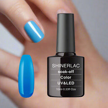 Load image into Gallery viewer, Shinerlac by Bluesky – Soak Off UV & LED Gel Nail Polish (10ml)
