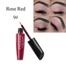 Load image into Gallery viewer, Phoera Glitter Glam Liquid Eyeliner – Free Postage!