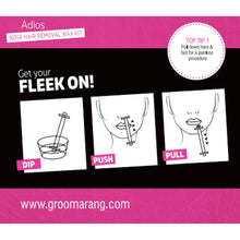 Load image into Gallery viewer, Groomarang For Her – Adios Nose Hair Removal Wax Kit & Optional Bundle