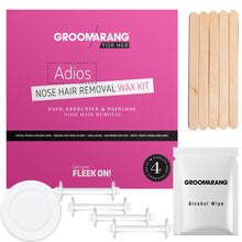 Load image into Gallery viewer, Groomarang For Her - Adios Nose Hair Removal Wax Kit For Her &amp; Optional Bundle