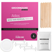 Load image into Gallery viewer, Groomarang For Her – Adios Nose Hair Removal Wax Kit & Optional Bundle