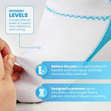 Load image into Gallery viewer, Pain Relief Plantar Compression Ankle Socks – Free UK Delivery