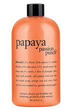 Load image into Gallery viewer, Philosophy Papaya Passion Punch - 3 in 1 Shampoo Shower Gel &amp; Bubble Bath!