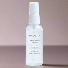 Load image into Gallery viewer, Phoera Matte Finish Setting Spray 50ml – Long-Lasting, Lightweight & Breathable - Free Delivery