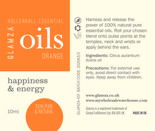 Load image into Gallery viewer, Glamza Premium Essential Oils 10ml, 100% Pure Lavender, Orange, Peppermint, Eucalyptus, Rosemary, Rosehip, Free Delivery