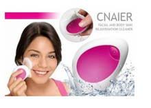 Load image into Gallery viewer, Cnaier AE-807 Facial Cleansing Brush with 12 Refill Pads – Deep Cleanse and Exfoliate – Battery Operated – Free UK Delivery