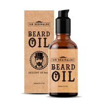 Load image into Gallery viewer, Sir Reginald’s Beard Oil 100ml – Premium Natural Blend for a Softer, Healthier Beard – Free UK Delivery