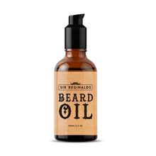 Load image into Gallery viewer, Sir Reginald’s Beard Oil 100ml – Premium Natural Blend for a Softer, Healthier Beard – Free UK Delivery