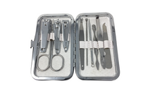 Load image into Gallery viewer, Skinapeel Mini 10pc Manicure Kit – Premium Stainless Steel Grooming Set with Free UK Delivery