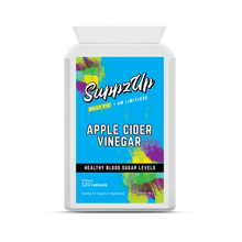 Load image into Gallery viewer, SuppzUp Apple Cider Vinegar 500mg - 120 Capsules