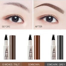Load image into Gallery viewer, Glamza Fine Sketch Tattoo Fork Liquid Eyebrow Pens – Define & Enhance Your Brows!