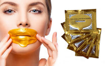 Load image into Gallery viewer, Gold Collagen &amp; Hyaluronic Lip Masks