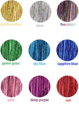 Load image into Gallery viewer, Glamza Sparkling Hair Tinsel – Professional-Quality Hair Extensions | Free UK Delivery