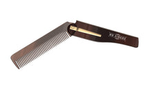 Load image into Gallery viewer, Mr Singh’s Flip Moustache Comb – Compact, Durable Beard & Moustache Grooming Tool – Pocket-Sized Perfection