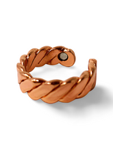 Load image into Gallery viewer, Acusoothe Copper Rings Bracelets for Pain Relief Therapy