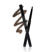 Load image into Gallery viewer, Glamza 3-in-1 Smooth Stereo Eyebrow Pen – Precision, Convenience, Versatility & Optional Eyebrow Stencil