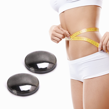 Load image into Gallery viewer, Glamza 2-in-1 Black Ear Studs & Magnetic Slimming Studs – Fashion Meets Wellness