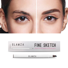 Load image into Gallery viewer, Glamza Fine Sketch Tattoo Fork Liquid Eyebrow Pens – Define & Enhance Your Brows!