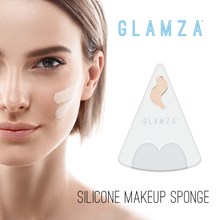 Load image into Gallery viewer, Glamza Silicone Make Up Sponge 8cm x 6cm