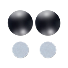 Load image into Gallery viewer, Glamza 2-in-1 Black Ear Studs & Magnetic Slimming Studs – Fashion Meets Wellness