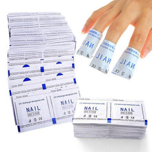Load image into Gallery viewer, Gel Nail Polish Foil Removal Wraps – Easy, Safe & Salon-Quality Removal with Free UK Delivery