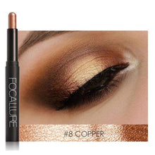 Load image into Gallery viewer, Focallure 2-in-1 Eyeshadow & Eyeliner Pencil – Cruelty Free, Waterproof & Crease-Proof | Free UK Postage