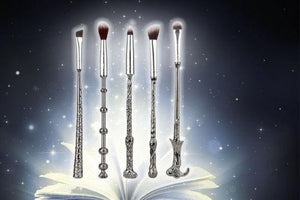 5pc Harry Potter Inspired Makeup Brush Sets - 3 Designs