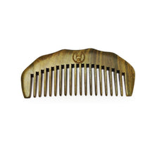Load image into Gallery viewer, Wooden Beard Combs - Handmade Engraved Sandalwood - 4 Types