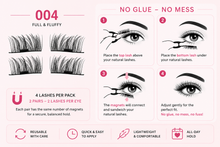 Load image into Gallery viewer, Glamza Magnetic Eyelashes – 8 Stunning Designs with Free UK Delivery!