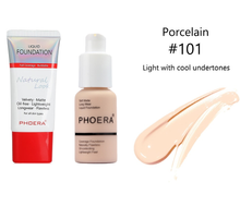 Load image into Gallery viewer, Phoera Foundation Vegan Friendly 2 Pack Bundle