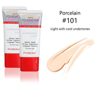 Load image into Gallery viewer, Phoera Natural Look Velvety Foundation 30ml – 1 or 2 Pack – Free UK Delivery