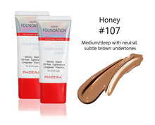 Load image into Gallery viewer, Phoera Natural Look Velvety Foundation 30ml – 1 or 2 Pack – Free UK Delivery