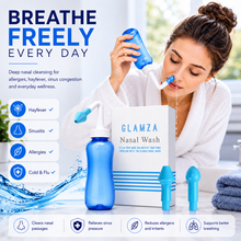 Load image into Gallery viewer, Glamza Nasal Wash – Irrigation &amp; Hay Fever Relief – Free UK Delivery