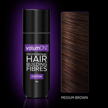 Load image into Gallery viewer, Volumon Hair Loss Building Fibres - COTTON 28g - For Men &amp; Women!