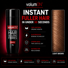 Load image into Gallery viewer, Volumon Hair Loss Building Fibres - KERATIN 28g