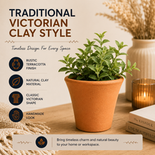 Load image into Gallery viewer, Generise Coastal &amp; Victorian Clay Pot