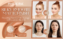 Load image into Gallery viewer, Phoera Foundation Full Coverage Flawless Matte Liquid Foundation - 1 or 2 Pack - Free Delivery