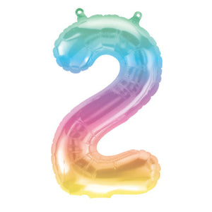Giant Happy Birthday Number Balloons with Free Delivery!
