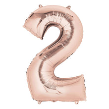 Load image into Gallery viewer, Giant Happy Birthday Number Balloons with Free Delivery!
