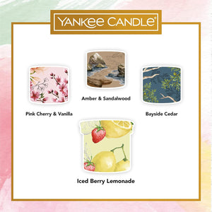 Yankee Candle Gift Set | 3 Scented Filled Votive Candles & 1 Signature Tumbler Candle