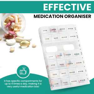 7 Day Pill Box & Supplement Organiser