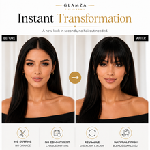 Load image into Gallery viewer, Glamza 'Big Hair' Clip In Hair Bangs With &amp; Without Sideburns - Thicker &amp; Fuller - 6 Options